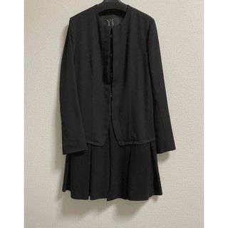 ヨウジヤマモト(Yohji Yamamoto)の【美品】Y's■ワイズ ヨウジヤマモト ジャケット アウター 黒(ノーカラージャケット)