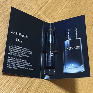 ディオール(Dior)のDior SAUVAGE サンプル(香水(男性用))