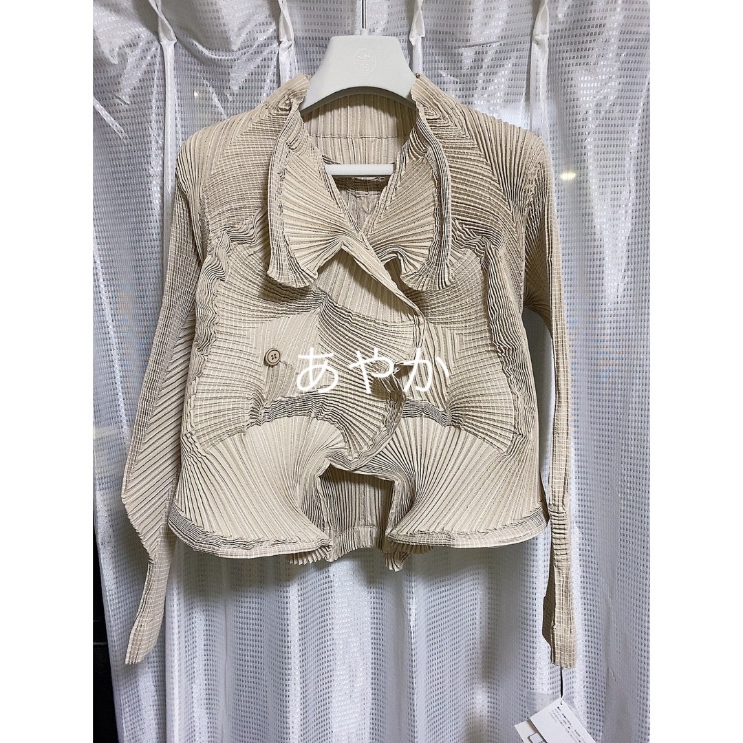 ジャケット/アウターA-POC ABLE ISSEY MIYAKE TYPE-O 003-2ベージュ