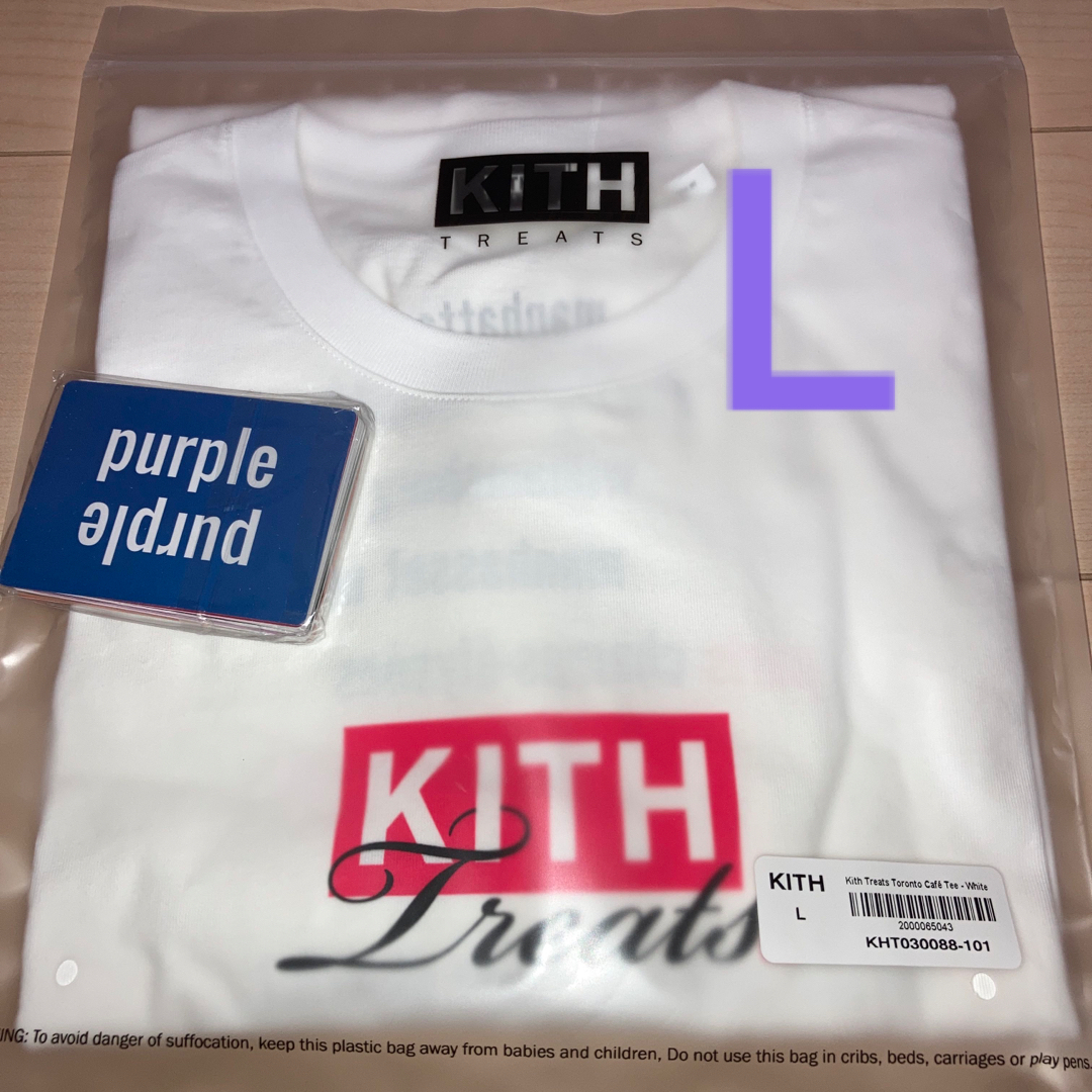 Kith Treats Toronto Café Tee White L