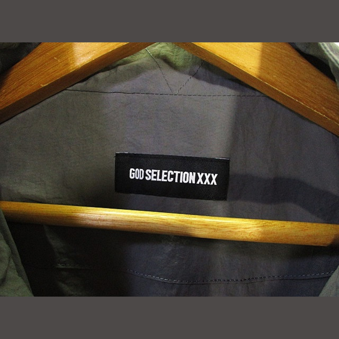 GOD SELECTION XXX トラック ジャケット グレー M