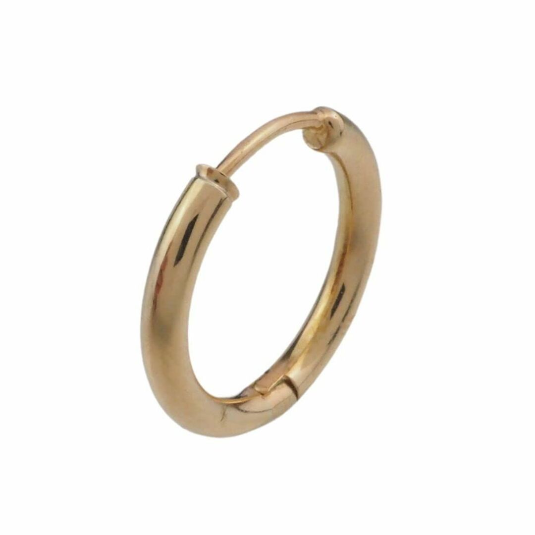 1点物になります。 aBALENT(アバレント)18金 フープピアス メンズ K18