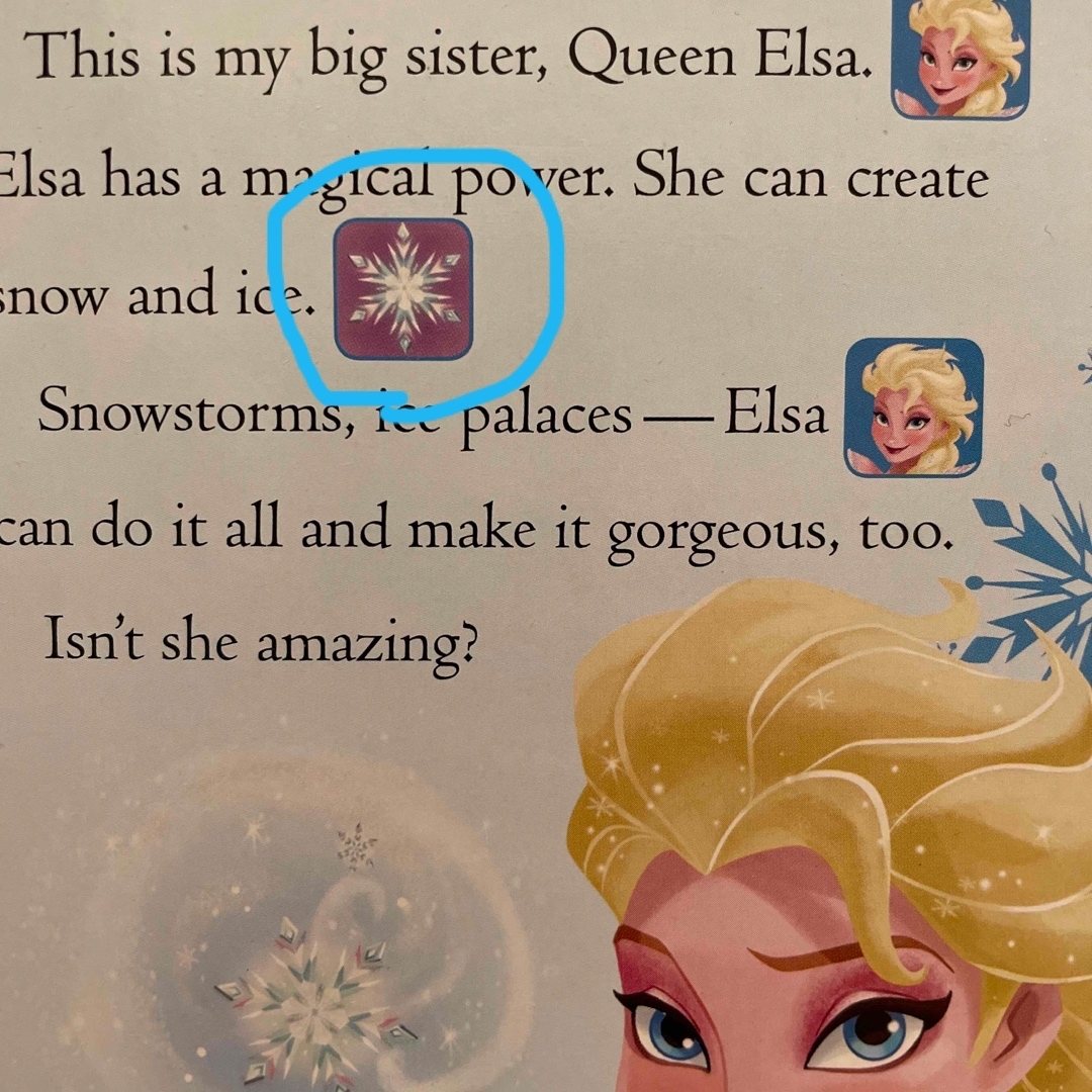 Disney(ディズニー)のDisney Frozen: Anna's Friends エンタメ/ホビーの本(洋書)の商品写真
