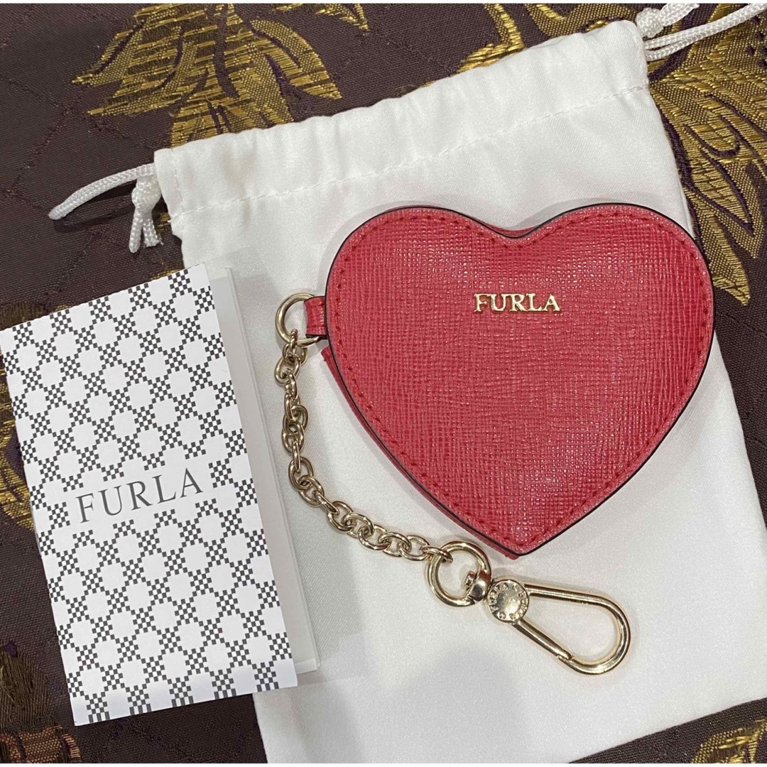 Furla(フルラ)のFURLA/フルラ★バッグチャーム ミラー付き★キーホルダー ハンドメイドのファッション小物(バッグチャーム)の商品写真