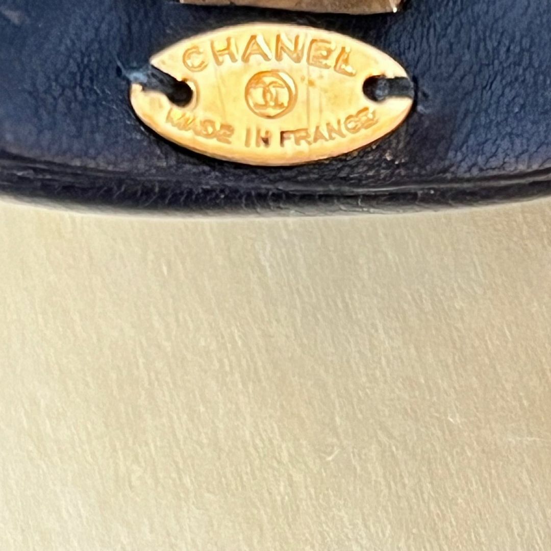 【希少】CHANEL バレッタ ゴールド ターンロック 4