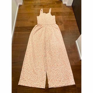 【新品】【小学生】ZARA 花柄オーバーオール(サロペット/オーバーオール)