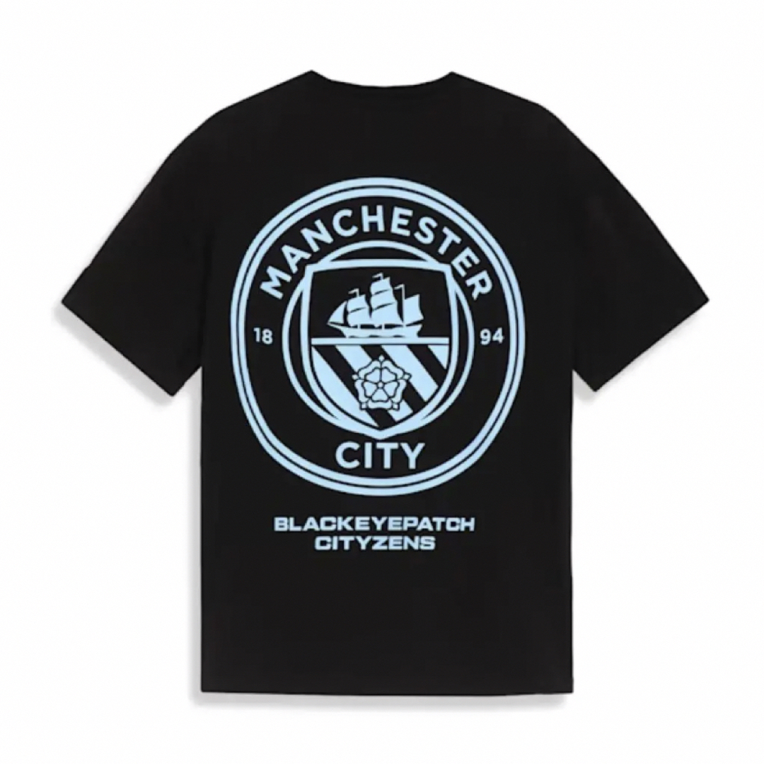 Puma x MCFC x BlackEyePatch Tシャツ 黒 M プーマ