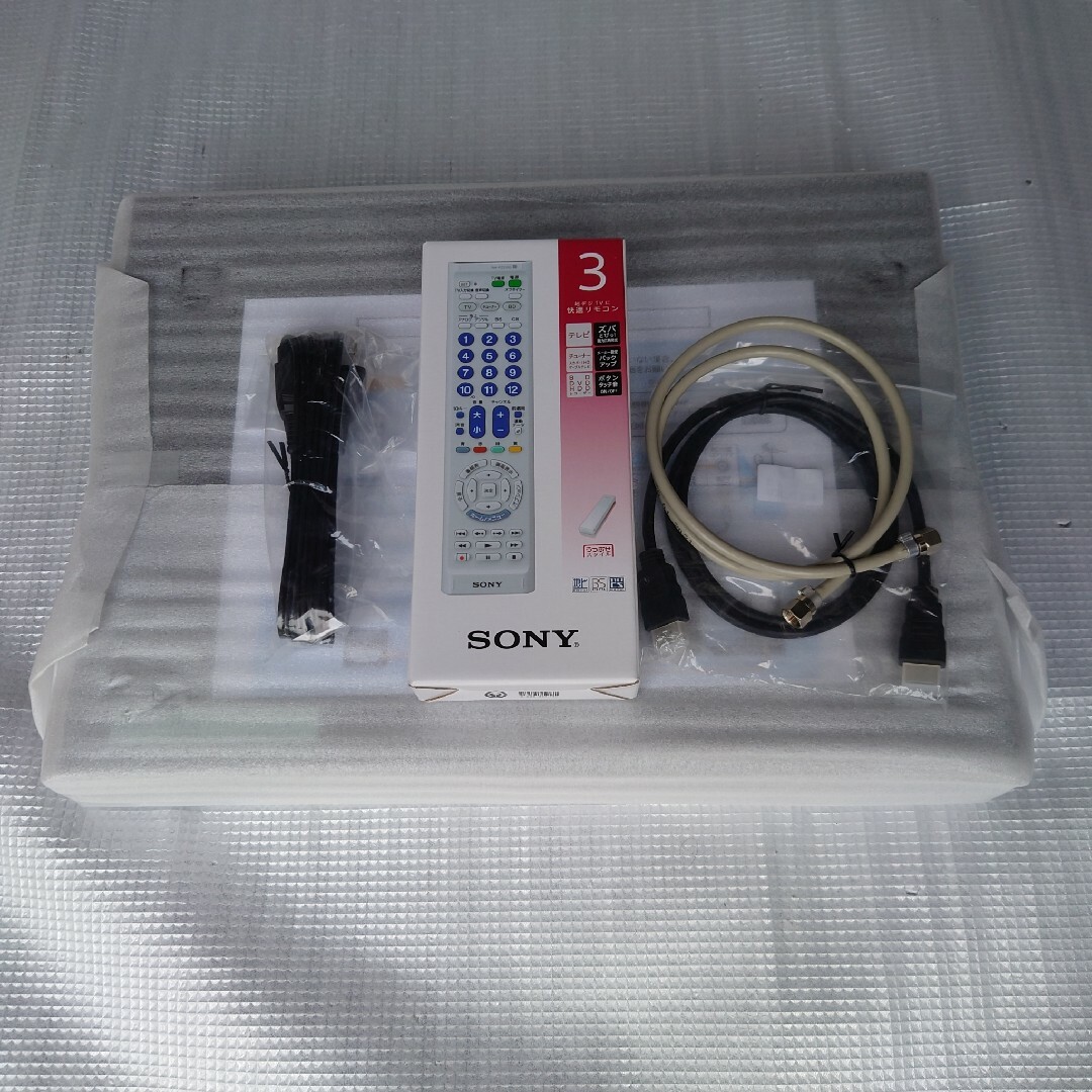 SONY(ソニー)のSONY ブルーレイレコーダー BDZ-RS15 美品　点検　動作確認清掃済‼️ スマホ/家電/カメラのテレビ/映像機器(ブルーレイレコーダー)の商品写真