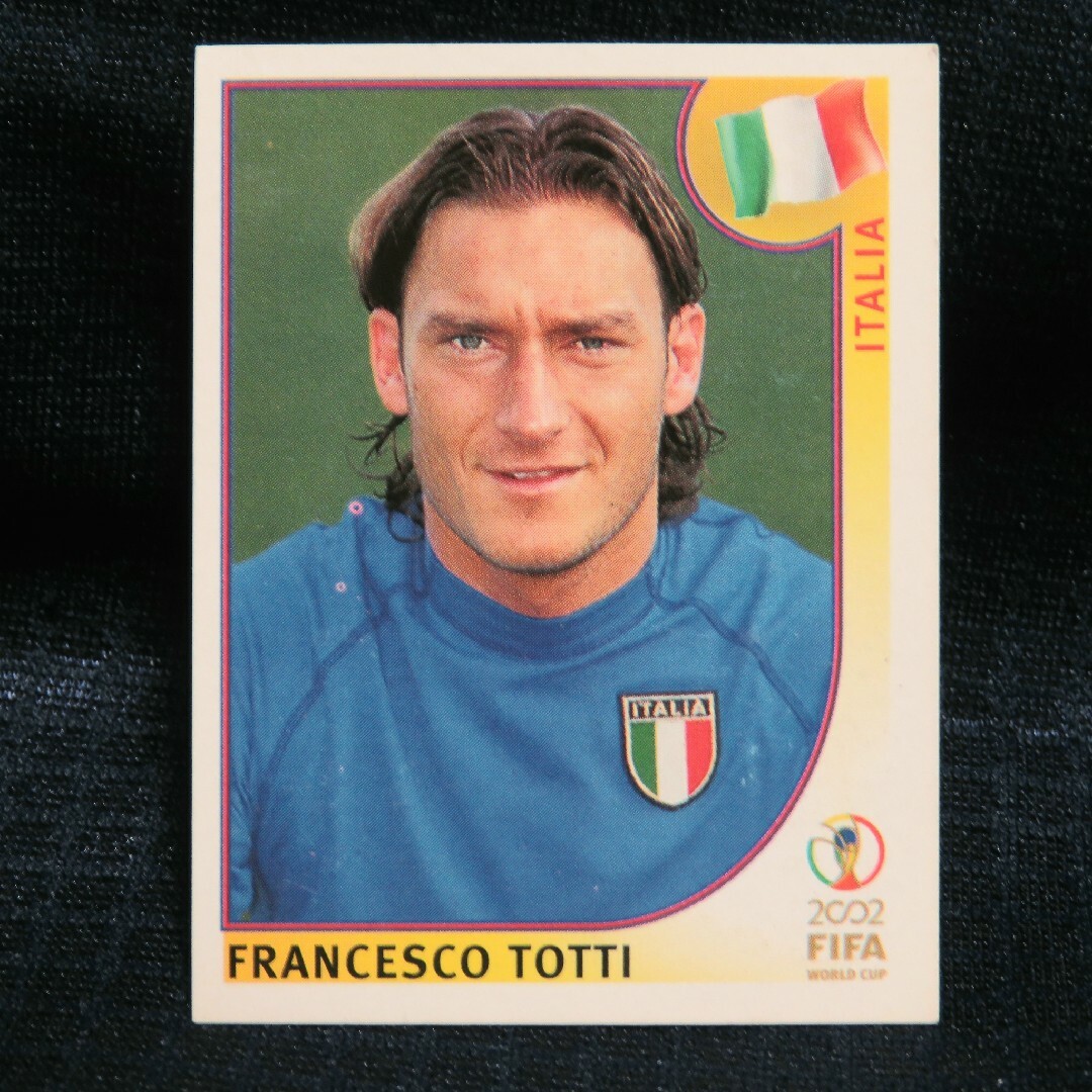 Panini 2002日韓W杯ステッカー イタリア代表トッティ選手 | フリマアプリ ラクマ