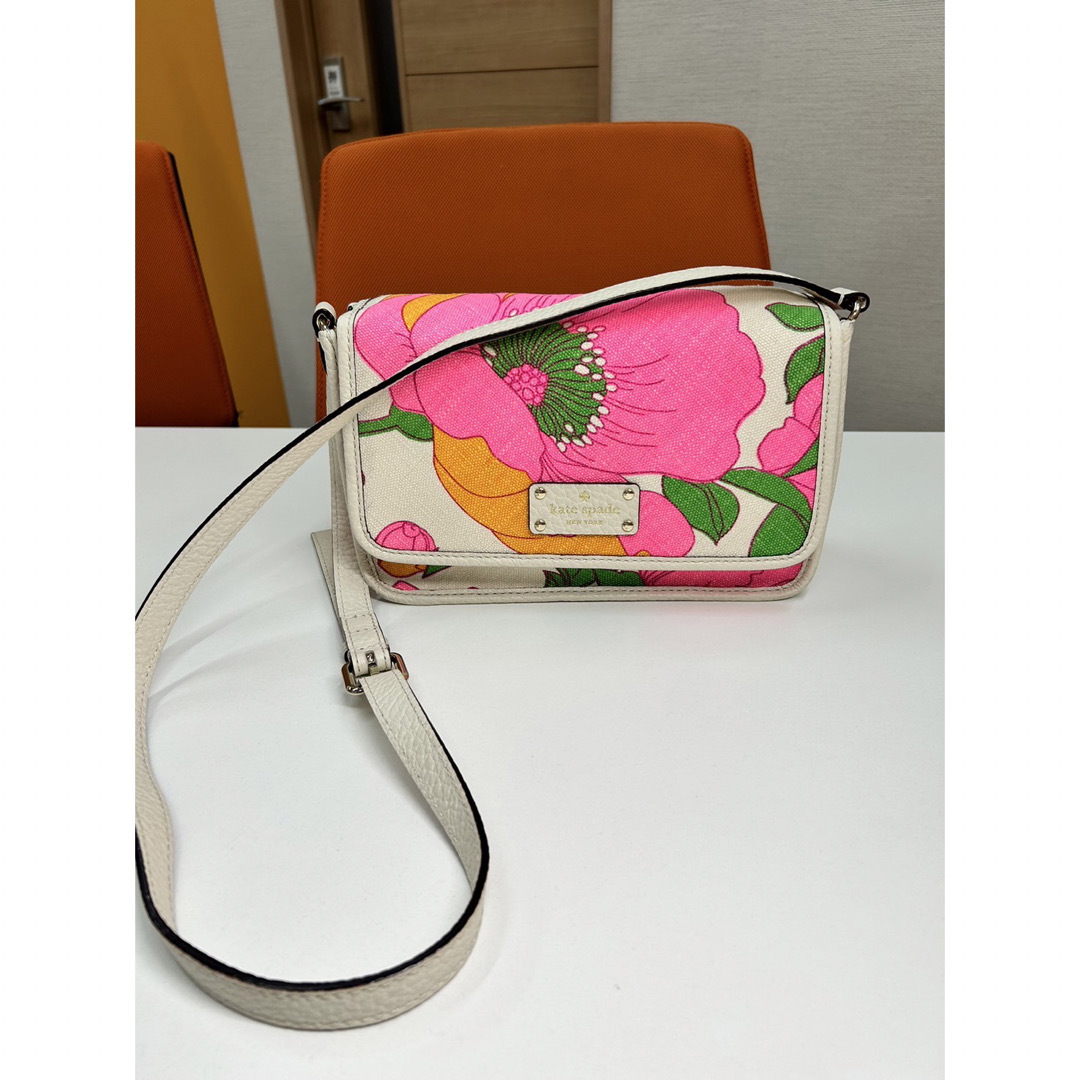 kate spade 花柄 ショルダーバッグ