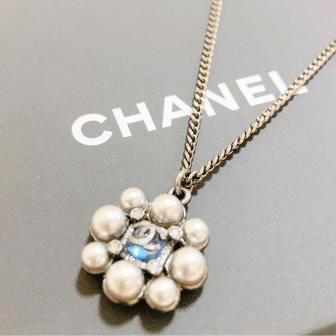 ✨激レア✨　CHANEL シャネル　ネックレス　ココマーク　パール　A87044