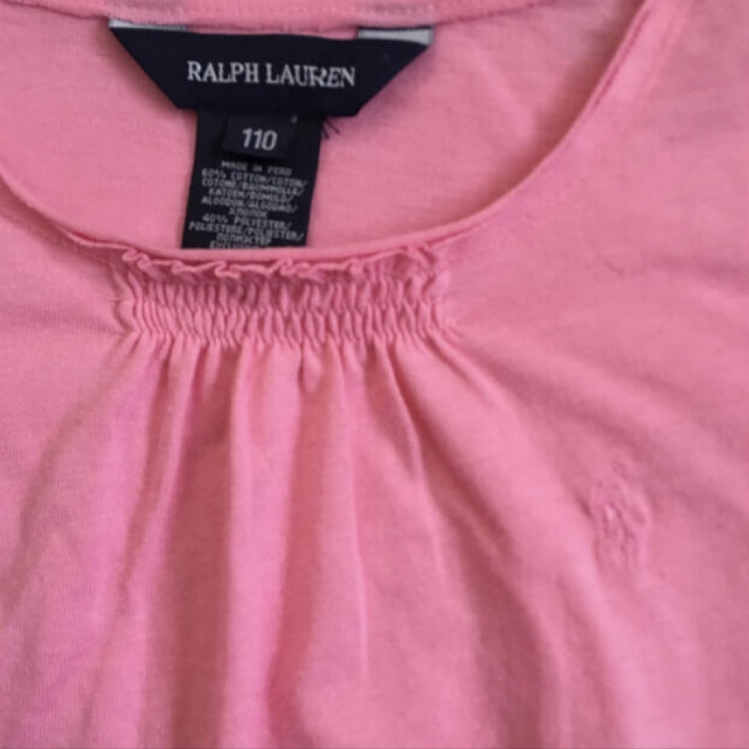 Ralph Lauren(ラルフローレン)のラルフローレン 110cm ロンT キッズ/ベビー/マタニティのキッズ服女の子用(90cm~)(Tシャツ/カットソー)の商品写真