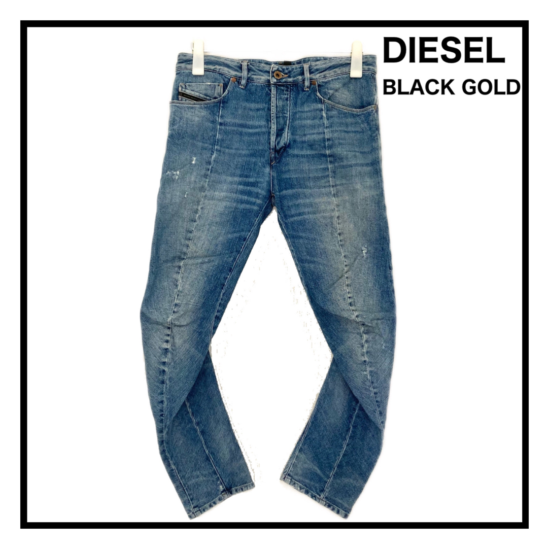 DIESEL BLACK GOLD   DIESEL BLACK GOLD立体裁断デニム イタリア製