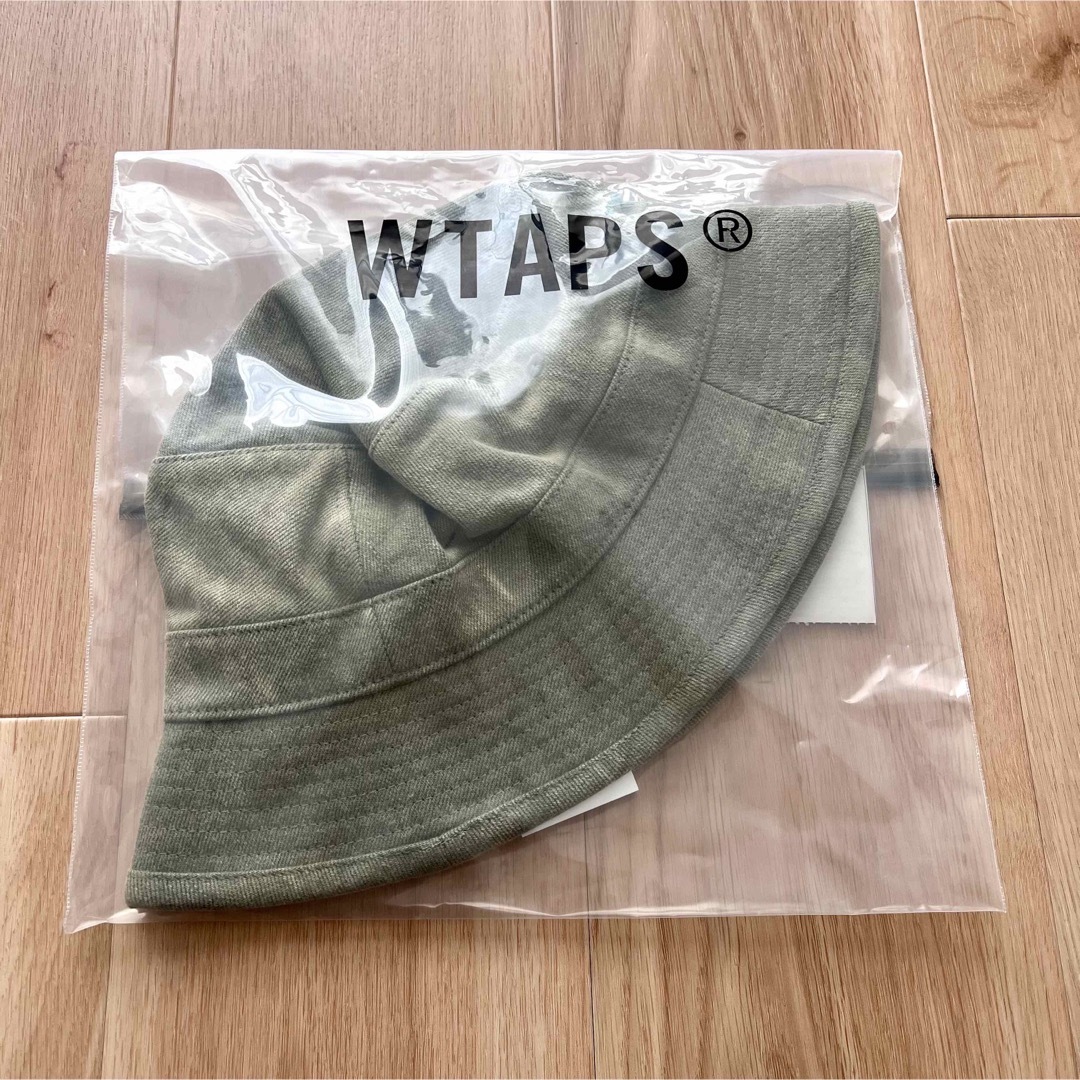 W)taps(ダブルタップス)のWTAPS DENIM BUCKET HAT OLIVE DRAB メンズの帽子(ハット)の商品写真