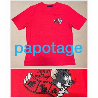 ライカ(LEICA)のトムとジェリー　Tシャツ　綿　コットン　ライカ　papotage ヴィンテージ(Tシャツ(半袖/袖なし))