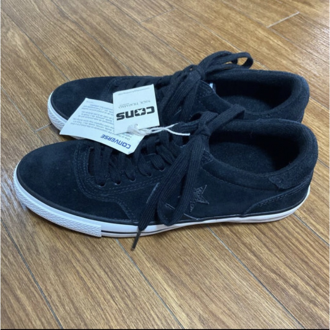 CONVERSE CONS TRAPASSO スエードブラック スニーカー