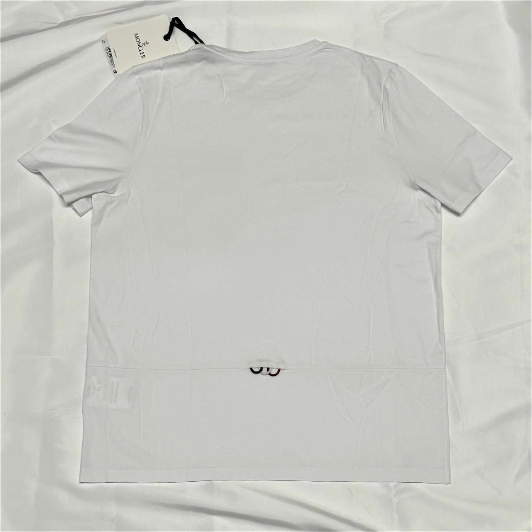 【新品 フランス直営購入】MONCLER ロゴ 胸 ポケット Tシャツ Mサイズ