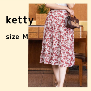 ケティ(ketty)のketty フレアスカート 花柄スカート(ひざ丈スカート)