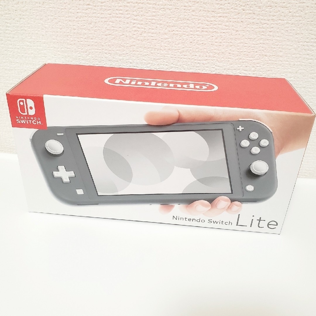 新品未開封】Nintendo Switch lite 本体 グレー-