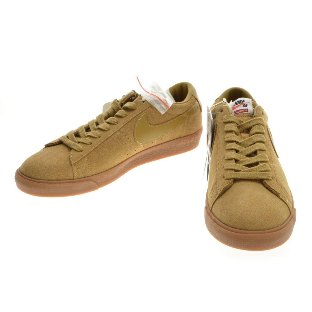 SUPREME×NIKE】SB BLAZER LOW GT QS Tan - スニーカー