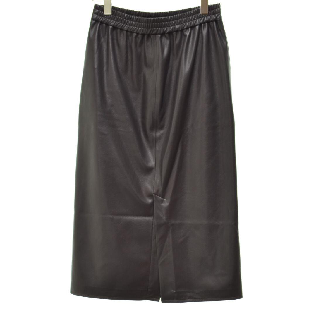 DEUXIEME CLASSE(ドゥーズィエムクラス)の【DEUXIEMECLASSE】Faux Leather Skirt スカート レディースのスカート(ひざ丈スカート)の商品写真