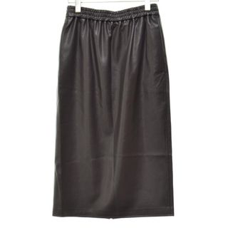 ドゥーズィエムクラス(DEUXIEME CLASSE)の【DEUXIEMECLASSE】Faux Leather Skirt スカート(ひざ丈スカート)