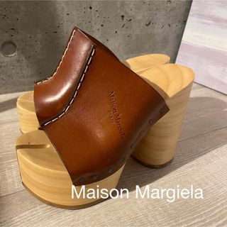 マルタンマルジェラ(Maison Martin Margiela)のMaison Margiela タビ ヒール サンダル(サンダル)