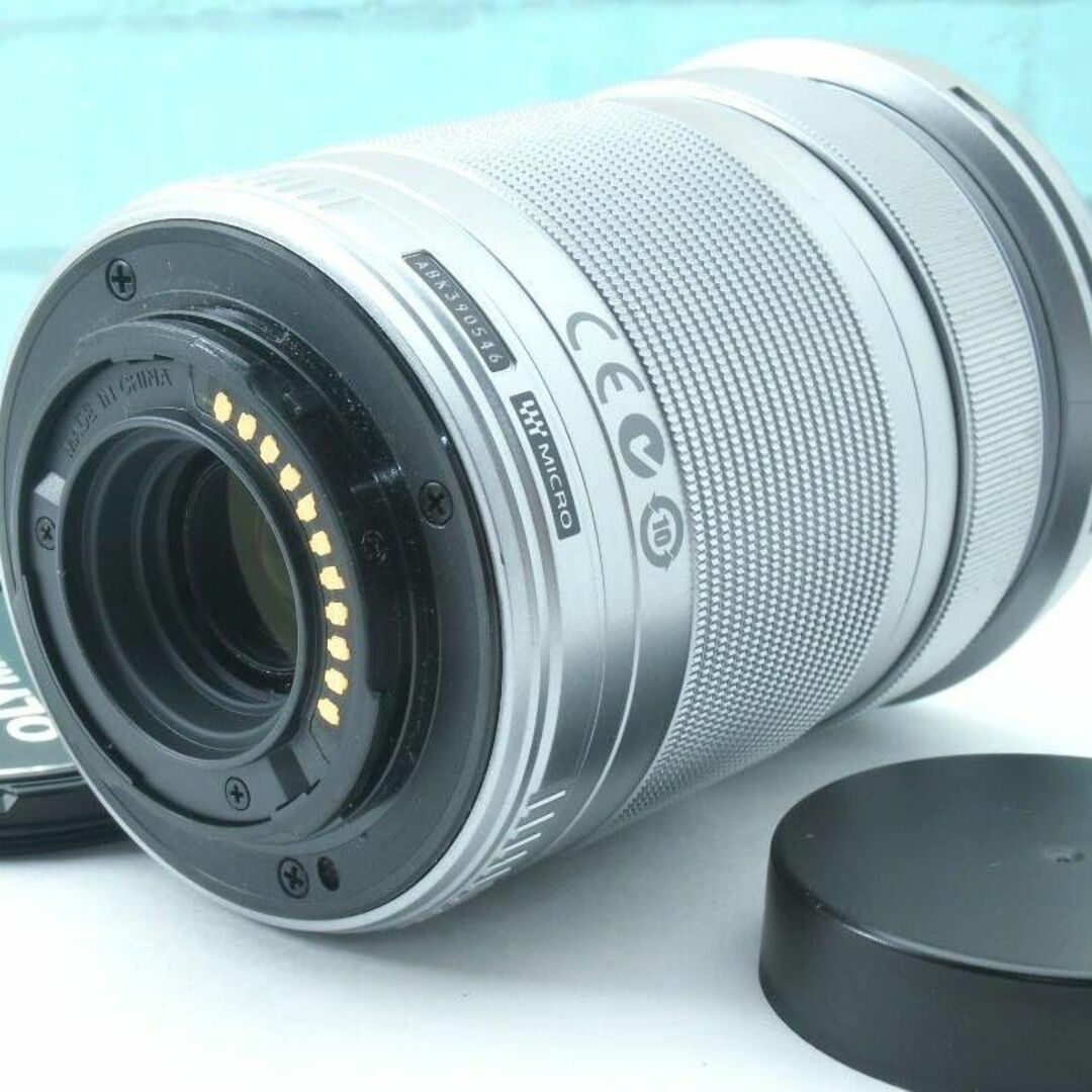 【 美品】OLYMPUS 望遠レンズ 40-150mm シルバー