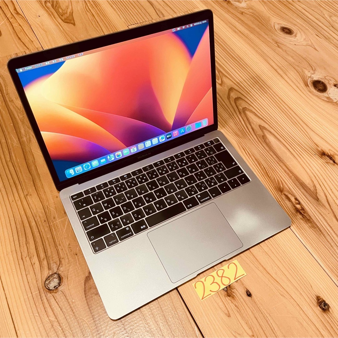 MacBook air retina 13インチ 2018 16GB 512GB