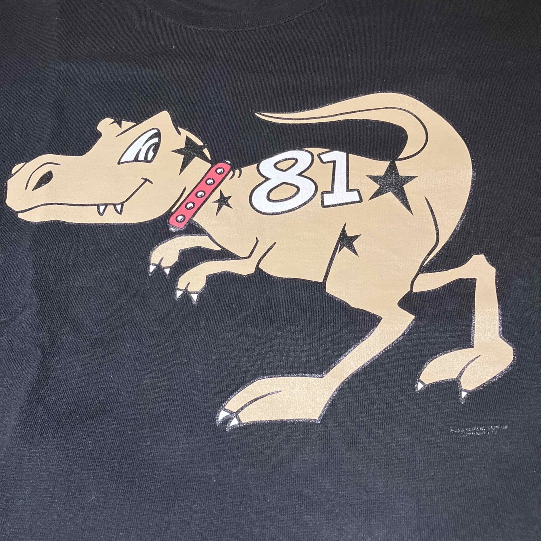 GOODENOUGH(グッドイナフ)の極美品 初期 SAPEUR サプール 恐竜T 81 グッドイナフ  ビーグル犬 メンズのトップス(Tシャツ/カットソー(半袖/袖なし))の商品写真
