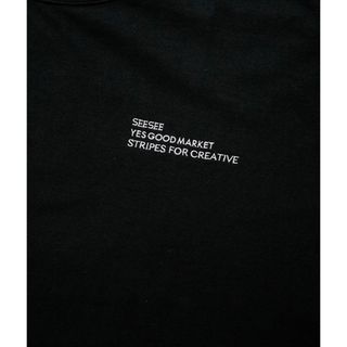 SEE SEE シーシー seesee ボーダービッグ半袖Tシャツ