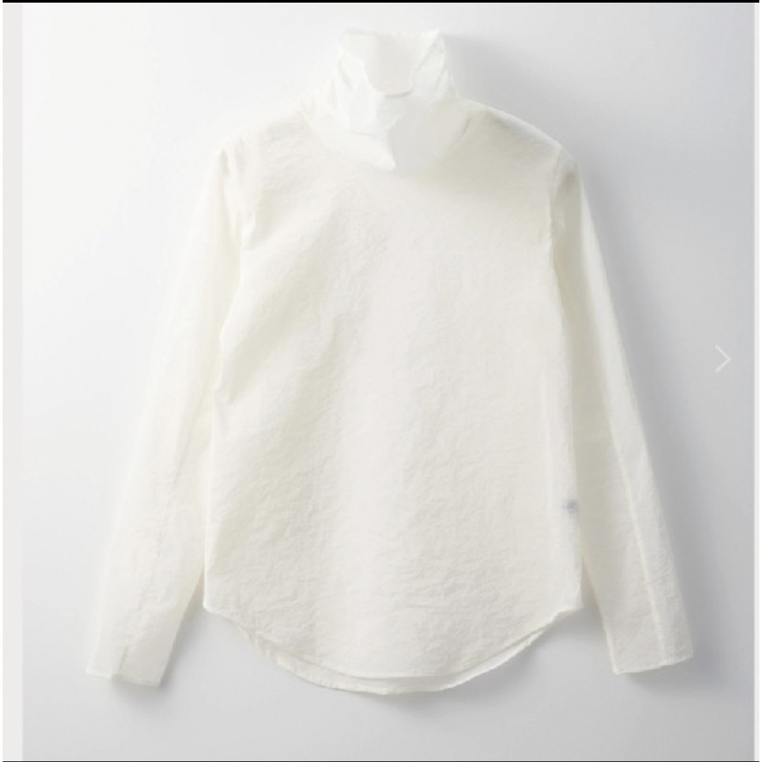 ミューラル　MURRAL stretch sheer top (White)