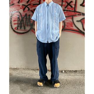 light blue Cuba shirt(シャツ)