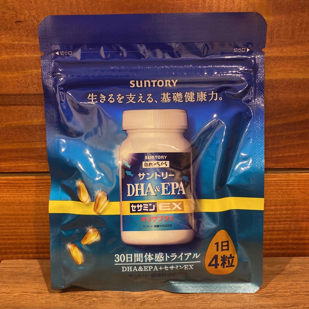 サントリー(サントリー)のサントリーDHA & EPA セサミン EX 120粒 食品/飲料/酒の健康食品(ビタミン)の商品写真