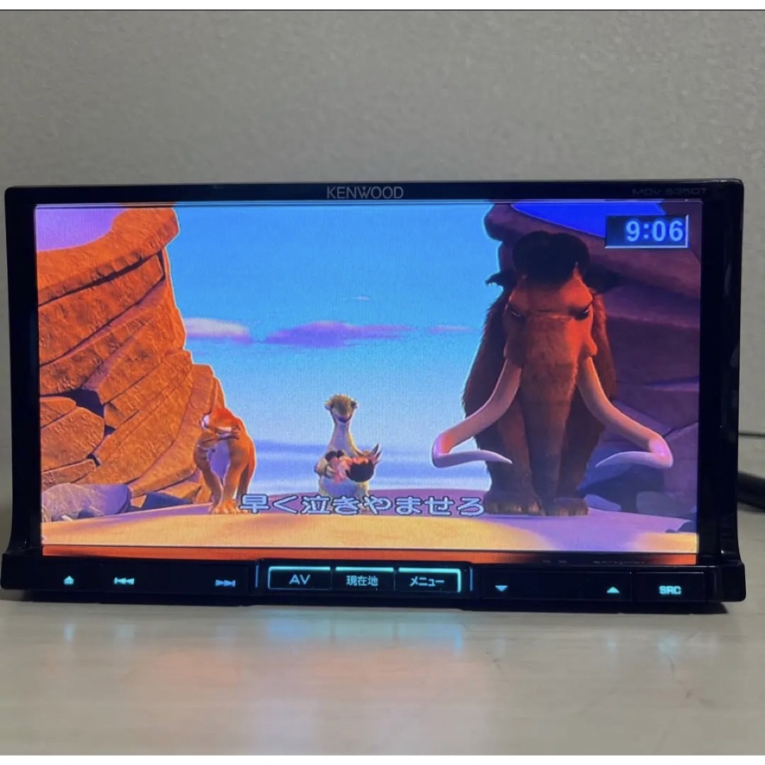 KENWOOD - KENWOOD彩速フルセグナビMDV-535DT上級クラス 新品バック