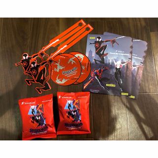 スパイダーマン　コラボ　非売品(ノベルティグッズ)