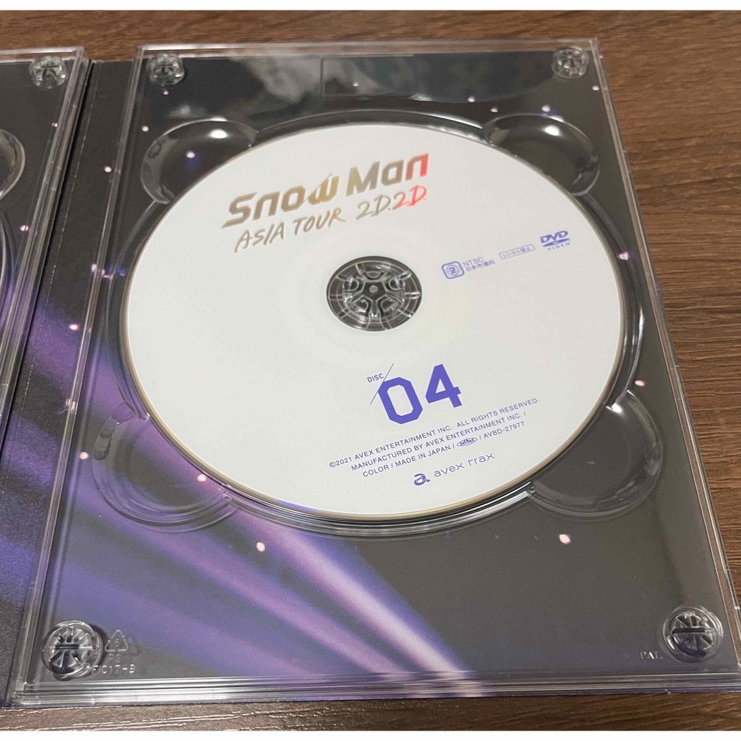 SnowMan ASIA TOUR 2D2D 初回盤 DVD （銀テなし） www.sudouestprimeurs.fr