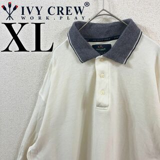 【美品】IVY CREW GOLF 半袖ポロシャツ XL(ポロシャツ)