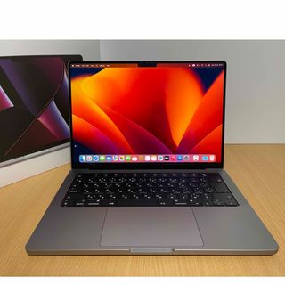 アップル(Apple)のMacbook Pro M1 14インチ 2023 スペースグレイ(ノートPC)