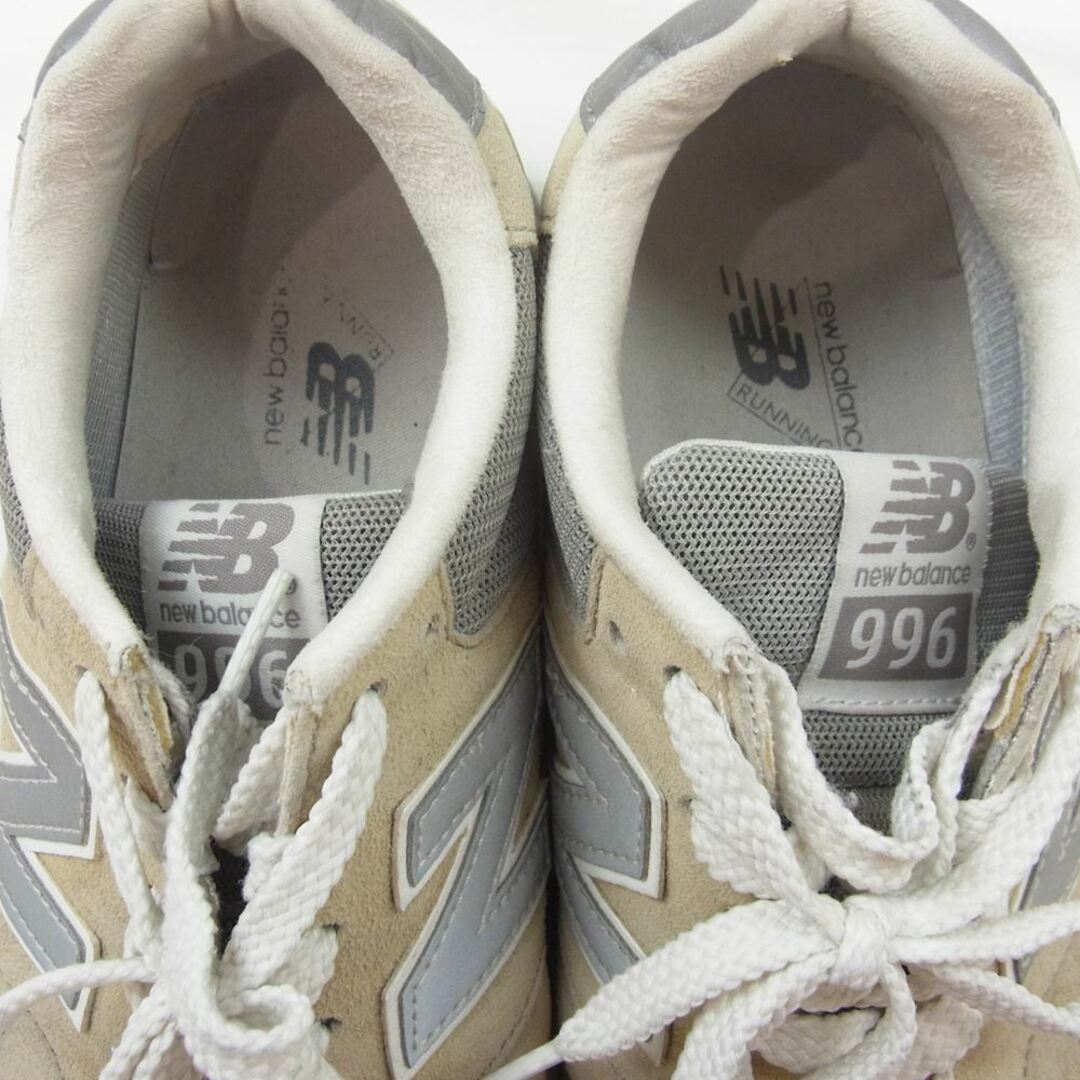 NEW BALANCE ニューバランス MRL996AG スエード ローカット スニーカー グレー系 24.5cm 4