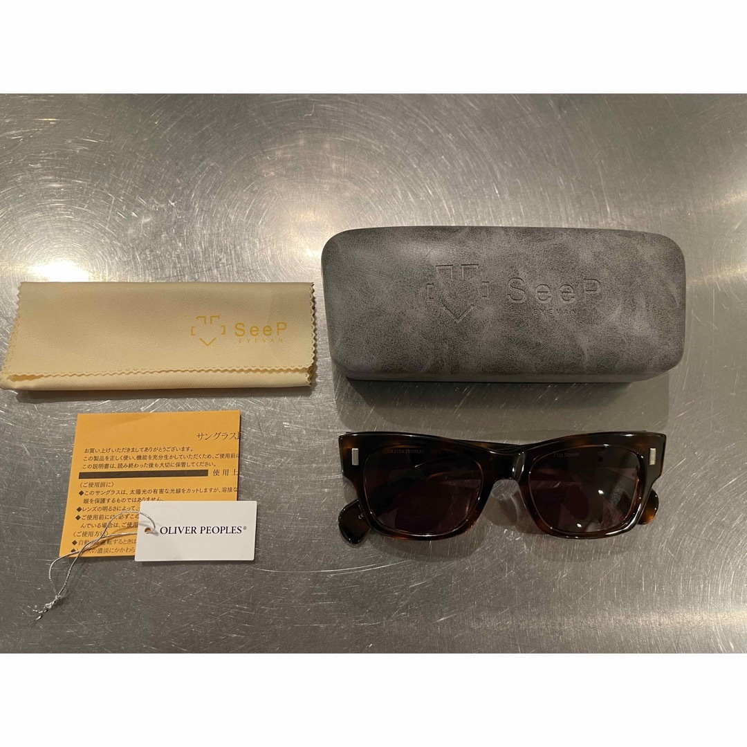 大特価!! OLIVER PEOPLES × The Row サングラス ブラウン メンズ | bca