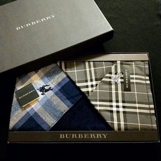 バーバリー(BURBERRY)のBURBERRY ハンカチセット(ハンカチ/ポケットチーフ)