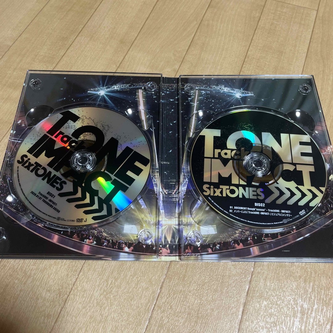 【新品/初回盤】SixTONES/TrackONE-IMPACT-2枚組DVD