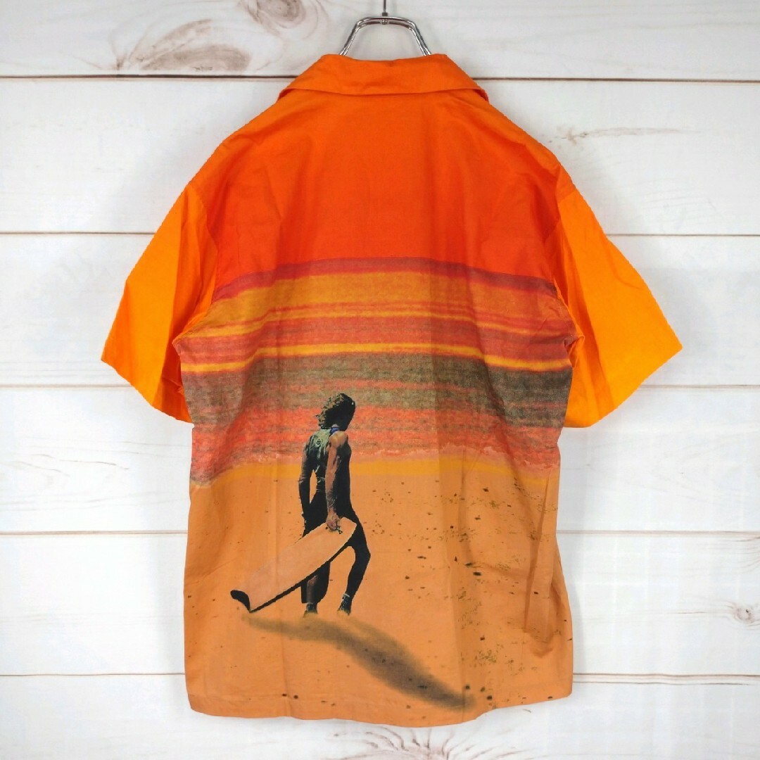 「鮮やかな色合い♪レトロな雰囲気が◎」OLD GHOSTアロハシャツ メンズのトップス(シャツ)の商品写真