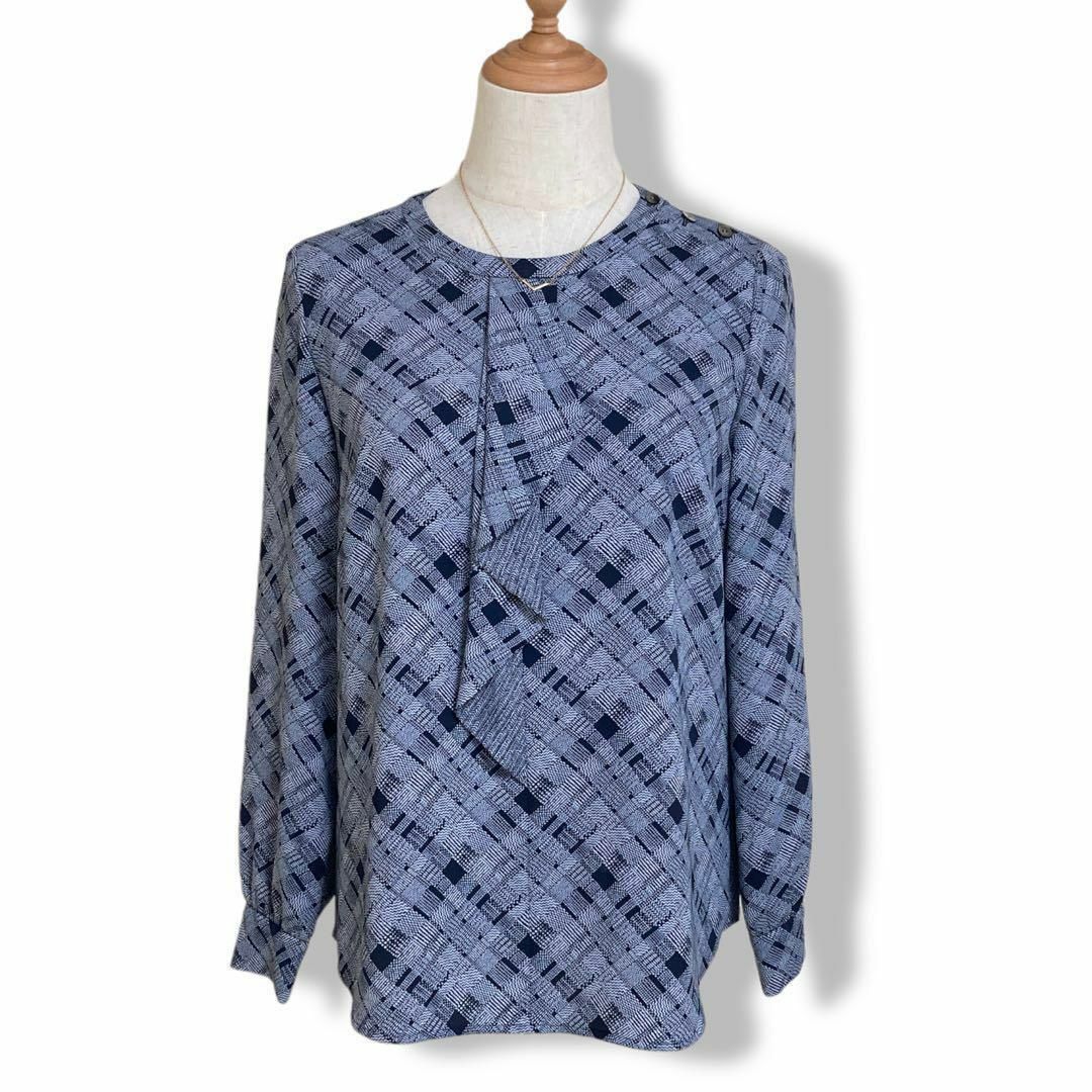 SCAPA - 【極美品・定価3.41万】 スキャパ 高級フロスティングチェック SCAPA - 【極美品・定価3.41万】 スキャパ 高級フロスティングチェック