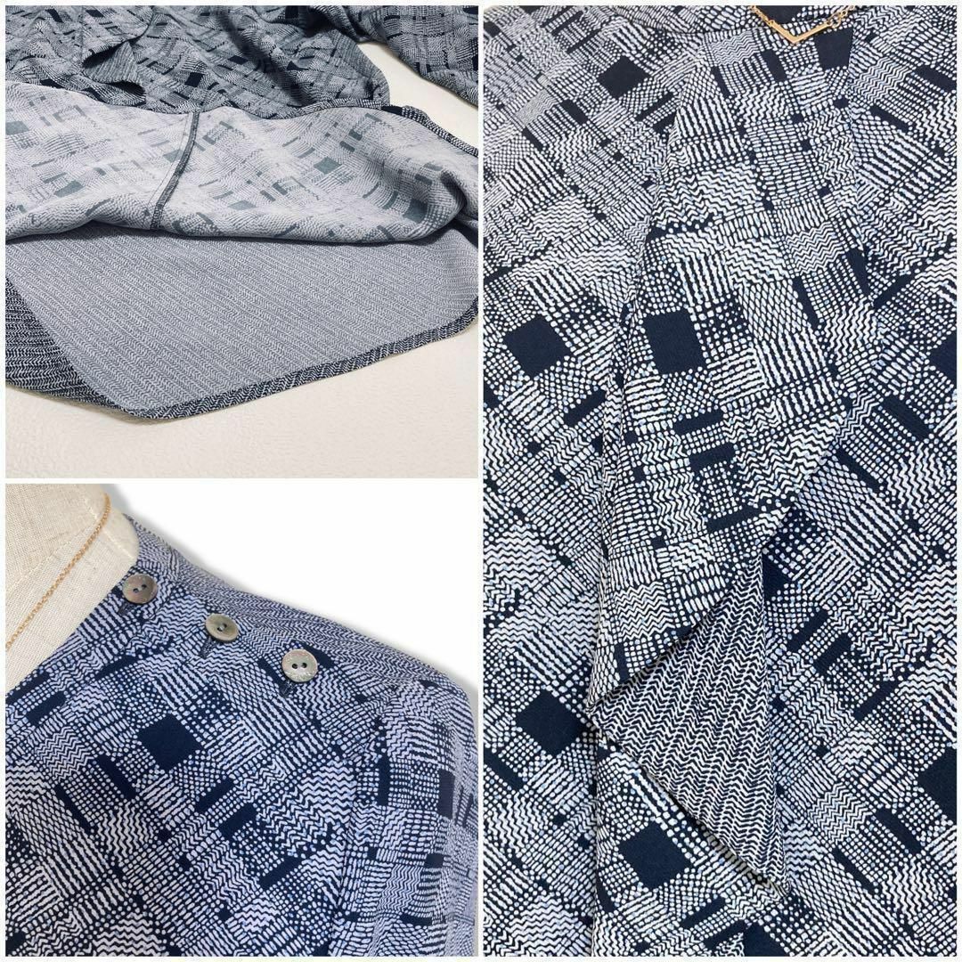 SCAPA - 【極美品・定価3.41万】 スキャパ 高級フロスティングチェック SCAPA - 【極美品・定価3.41万】 スキャパ 高級フロスティングチェック