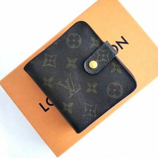 LOUIS VUITTON - 【美品】モノグラム コンパクトジップ 二つ折り 財布