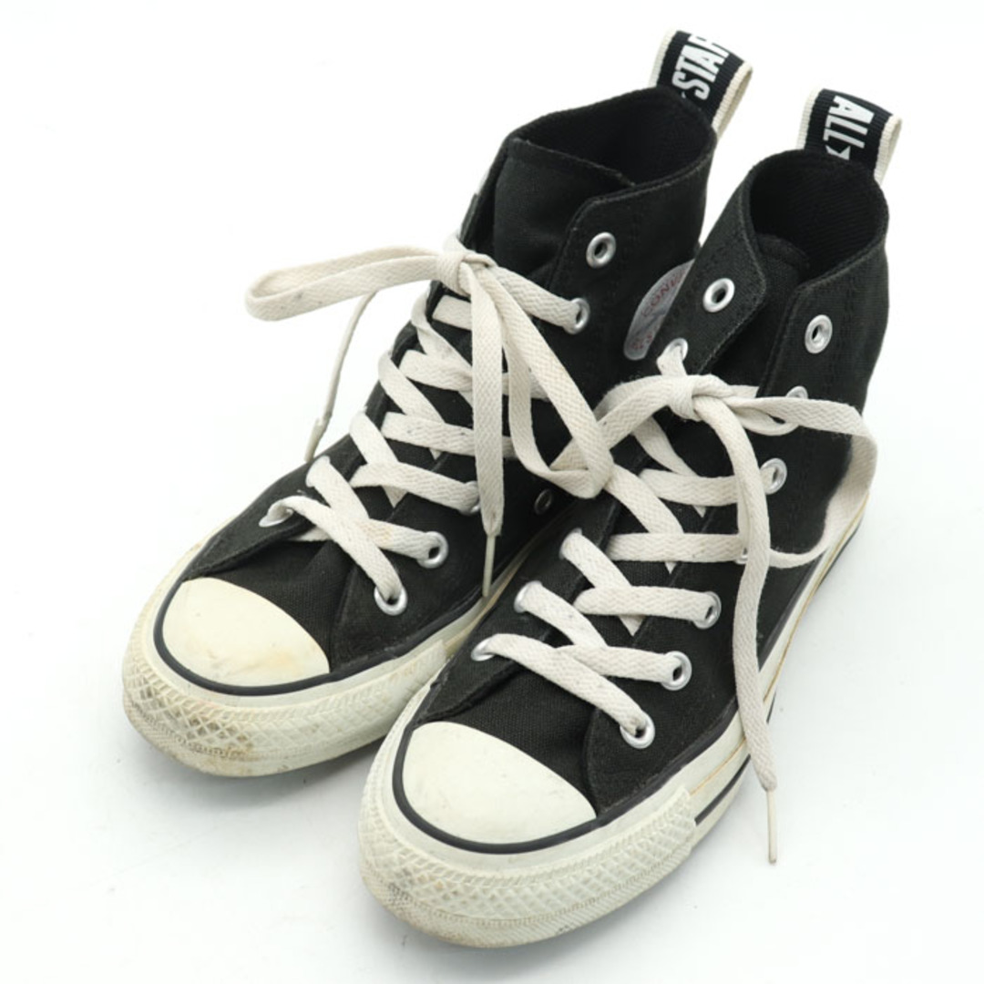 コンバース ハイカットスニーカー All STAR LOGOTAPE HI ロゴテープ 1CL236 シューズ 靴 レディース 23cmサイズ  ブラック CONVERSE | フリマアプリ ラクマ