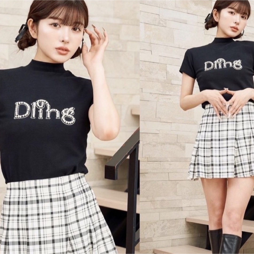 Darich(ダーリッチ)のグラフィックパールTシャツ darich ブラック メンズのトップス(Tシャツ/カットソー(半袖/袖なし))の商品写真