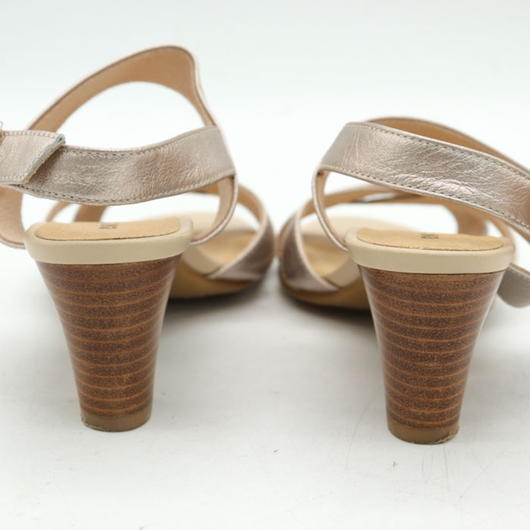 サヴァサヴァ ストラップサンダル クロスベルト ミドルヒール 日本製 シューズ 靴 ブランド レディース 23cmサイズ ピンク cava cava レディースの靴/シューズ(サンダル)の商品写真